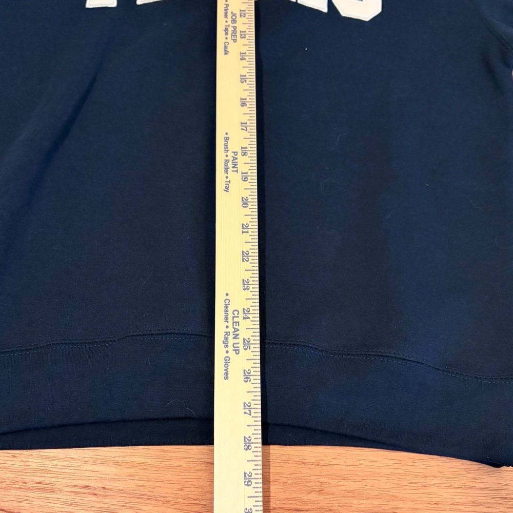 New York Popular Texas Graphic Crewneck Sweatshirt Navy Blue XL NY253TX-NC-XL - Picture 4 of 8
